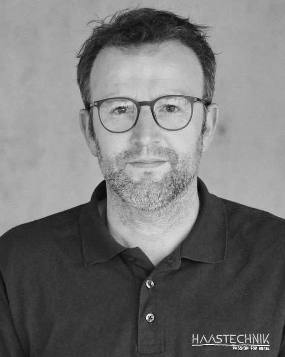 Portrait von Frank Haas, Geschäftsführer der HAASTECHNIK GmbH